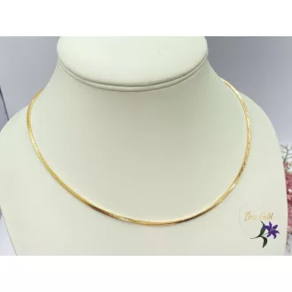   Gauri -45 goldfilled antiallergén háromszög alakú nyaklánc 18K