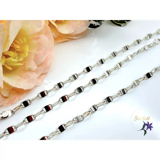 Karol white antiallergén nyaklánc rodium