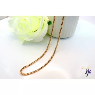 Rozanna-45 gold antilallergén tömör szemes nyaklánc 18K