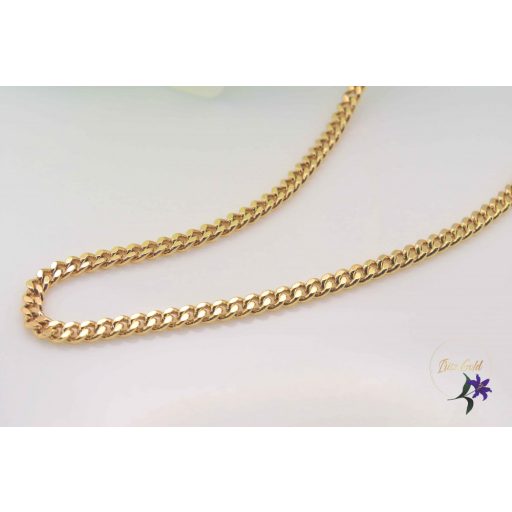 Rozanna-45 gold antilallergén tömör szemes nyaklánc 18K