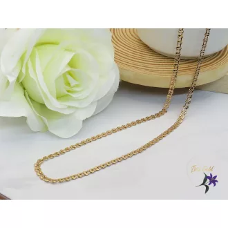 Armada-55 gold antiallergen szemes nyaklánc 18K