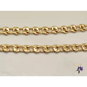 Armada-55 gold antiallergen szemes nyaklánc 18K