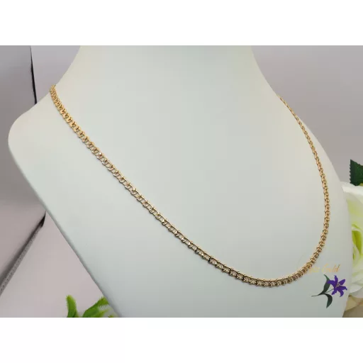 Armada-55 gold antiallergen szemes nyaklánc 18K