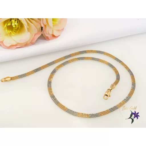 Leijla-40 antiallergén multicolor nyakék 