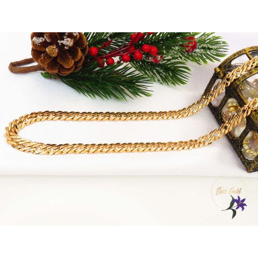 Xuping Ramonna-60 gold filled rombusz szemes hosszú nyaklánc -18k