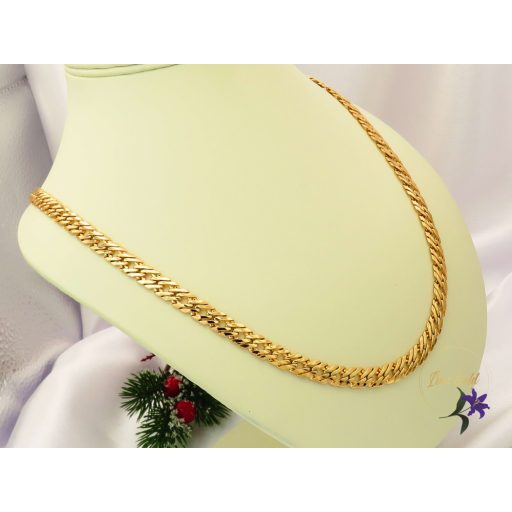 Xuping Ramonna-60 gold filled rombusz szemes hosszú nyaklánc -18k