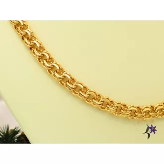 Mathilda-50 Gold Filled -18K egyedi duplasoros nyaklánc-18K