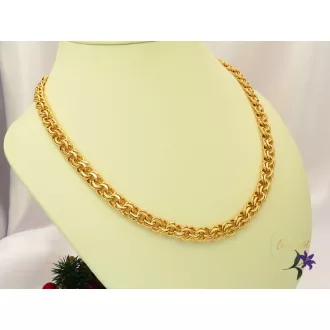 Mathilda-50 Gold Filled -18K egyedi duplasoros nyaklánc-18K