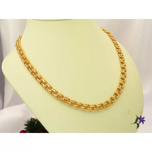 Mathilda-50 Gold Filled -18K egyedi duplasoros nyaklánc-18K