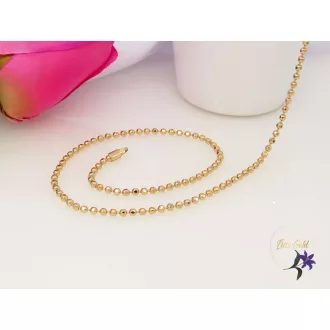 Bettina -40 gold filled gyöngyös nyaklánc-18K