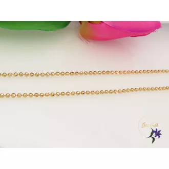 Bettina -40 gold filled gyöngyös nyaklánc-18K