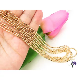 Bettina -40 gold filled gyöngyös nyaklánc-18K