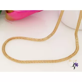 Leticia-45 antiallergén duplasoros nyaklánc-18k  