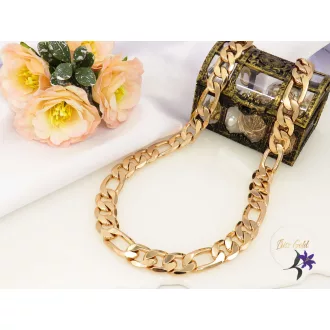 Figaró-55/12 gold filled vastag nyaklánc-18K 