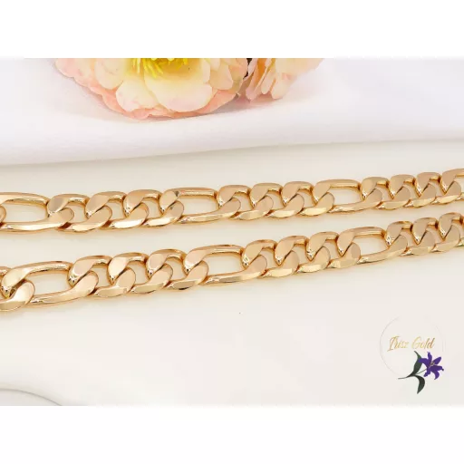 Figaró-55/12 gold filled vastag nyaklánc-18K 