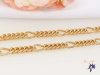 Xuping Frank-50 gold filled csavart szemes nyaklánc-18k