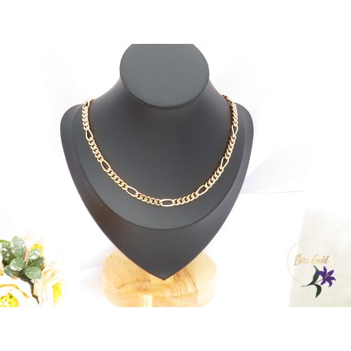 Xuping Frank-50 gold filled csavart szemes nyaklánc-18k