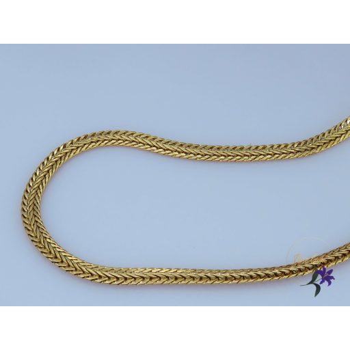 Enci gold filled halszálkás nyaklánc-18K 