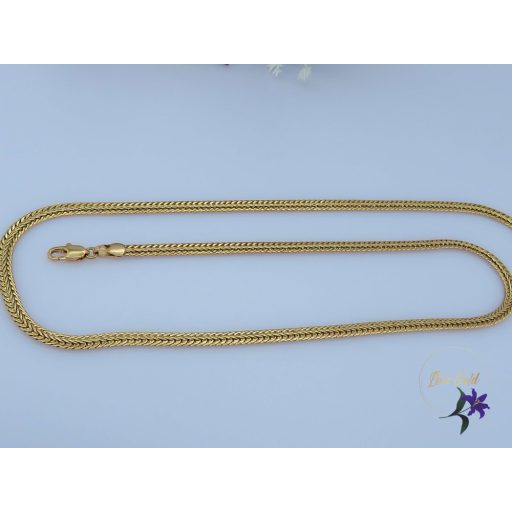 Enci gold filled halszálkás nyaklánc-18K 