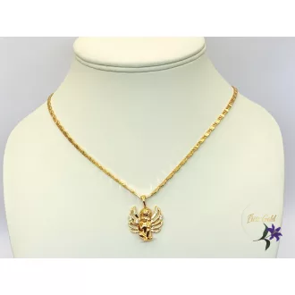   Lívia gold antiallergén medálos nyaklánc angyalka medállal 18K
