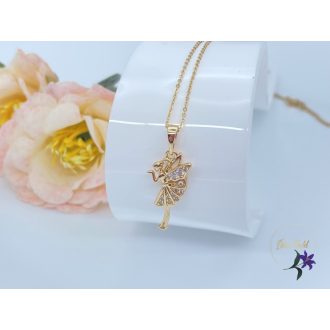   Xuping Kelli 45 tündéres antiallergén medálos nyaklánc 18K