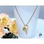 Angelia-45 gold antiallergén szív medálos nyaklánc 18K