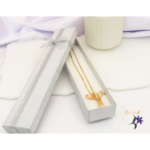 Hedvig antiallergén angyal medálos nyaklánc ajándék díszdobozban-18k