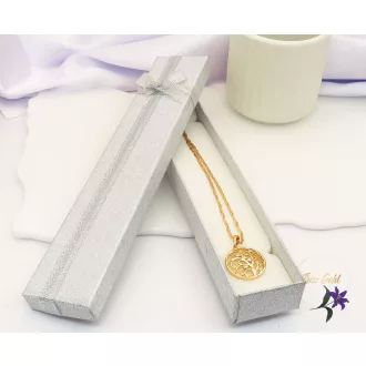 Karen antiallergén medálos nyaklánc díszdobozban-18K