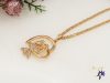 Elizia Gold Filled nyaklánc sellő medállal-18k 