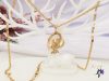 Elizia Gold Filled nyaklánc sellő medállal-18k 