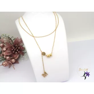 Mery gold filled dupla nyaklánc -18k