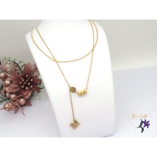 Xuping Mery gold filled dupla nyaklánc -18k