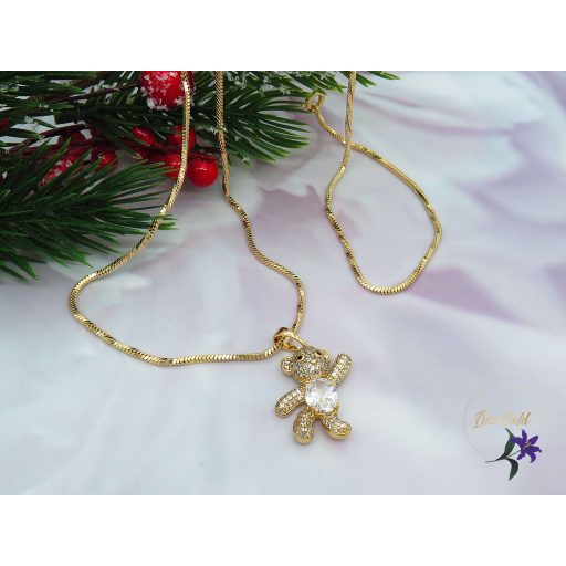 Antiallergén macis nyaklánc -18K 