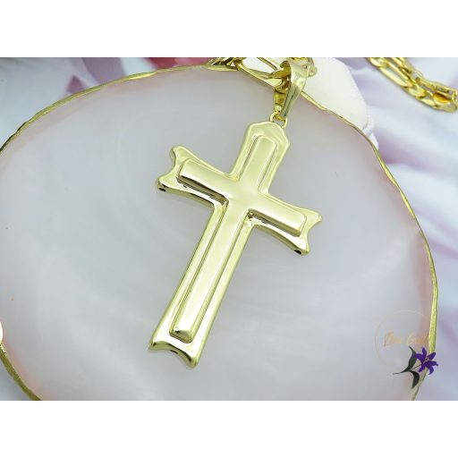 Lajla nagykeresztes nyaklánc -14K 
