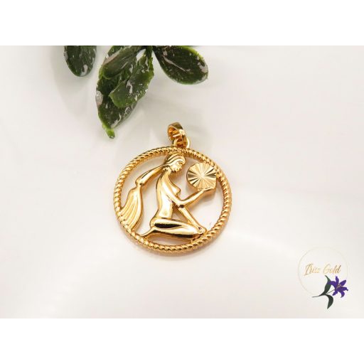 Antiallergén 12 csillagjegy medál -18K 