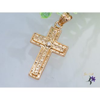 XP Vikta kereszt medál -18k