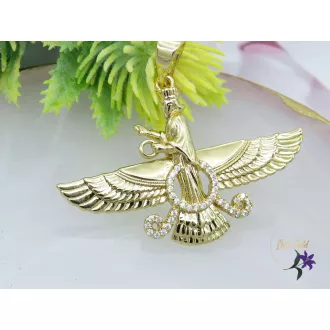 Antiallergén Farahar medál-14K 