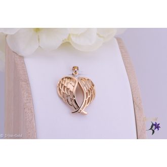 Lori antiallergén angyalszárny medál-18K 