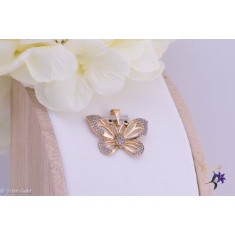 Miett antiallergén pillangó medál-18K 