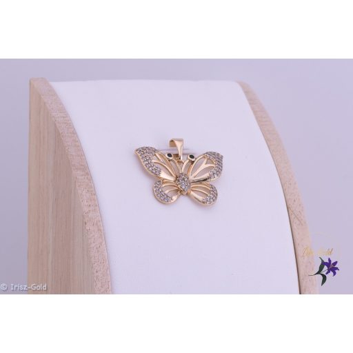 Miett antiallergén pillangó medál-18K 