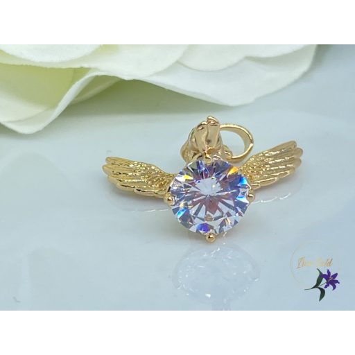 Xuping Ülő angyal medál -18k 