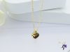 Henna antiallergén JingJing szinváltós Swarovski köves medálos nyaklánc -14K 