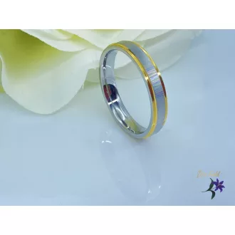Maruti-4 multicolor karikagyűrű arany peremmel
