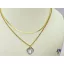 Génia gold elegáns nemesacél dupla nyaklánc 