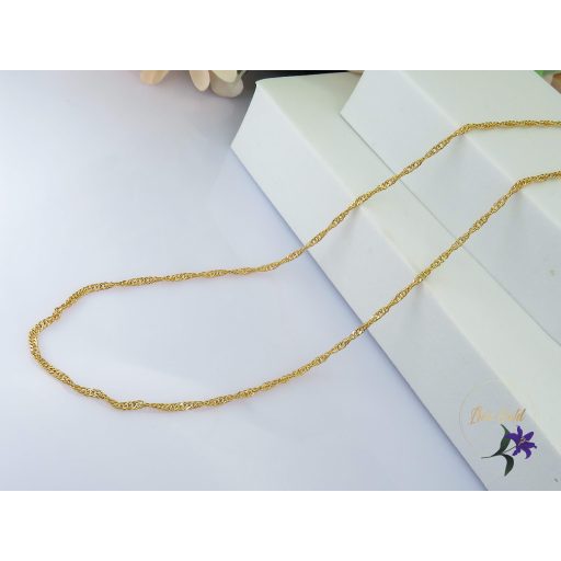 Amika -55 antiallergén sodrott nyaklánc-18K 