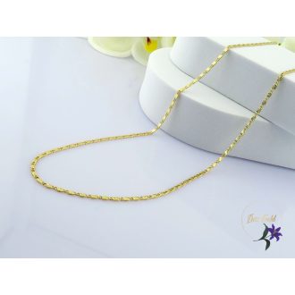 Emina-60 antiallergén hosszú csillagszemes nyaklánc -14K 