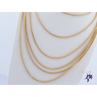 Anka antiallergén divatos tömör nyaklánc-18K 