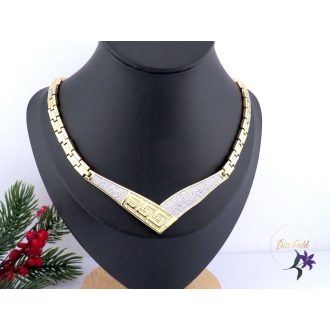   Hellas antiallergén 49 cm görögmutívumos nyakék -multikolor 