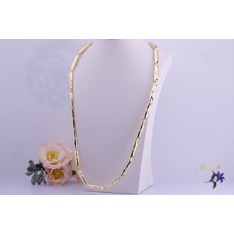 Brendi hosszú orvosi fém nyaklánc -14K 