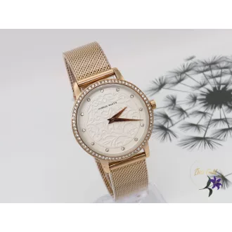Női Hannah Martin analog karóra nemesacél-rose gold